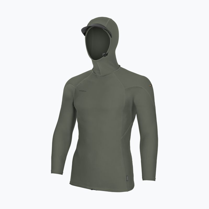 Men's swimming longsleeve O'Neill Hyperfreak Skins Rash Guard Hooded chimera/chimera
