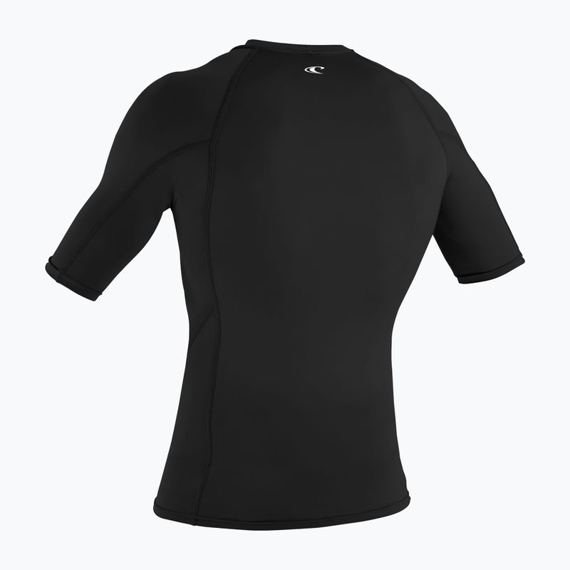 Men's swim top O'Neill Basic Skins Rash Guard SS black 2