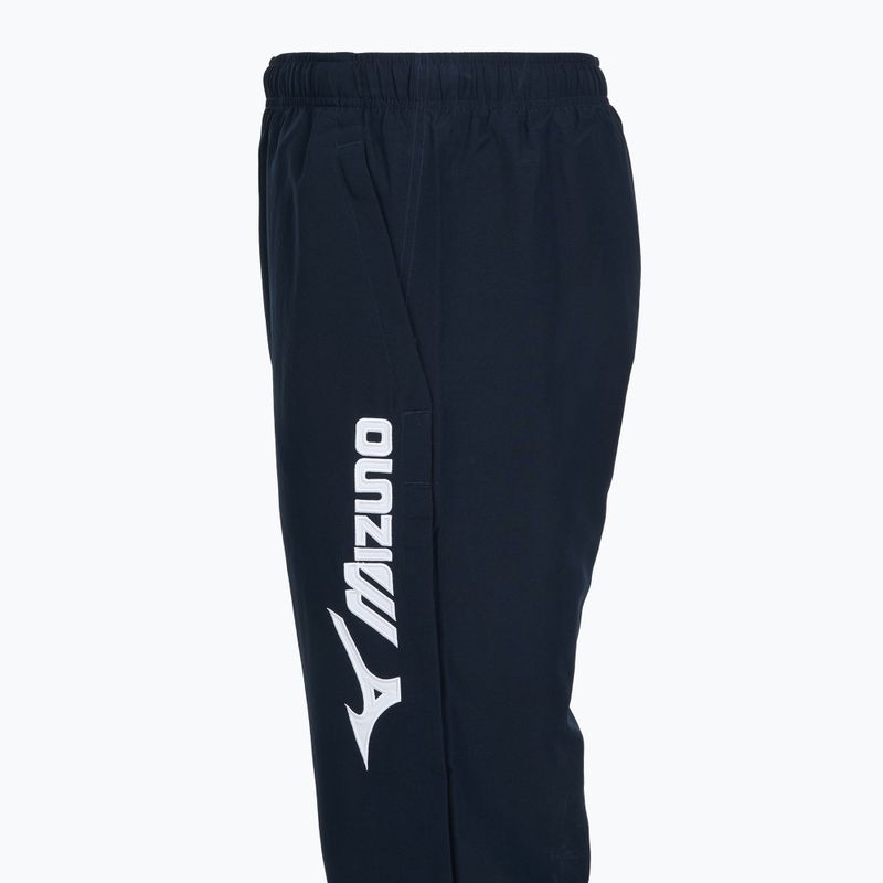Men's training trousers Mizuno Takeshi Track navy 3