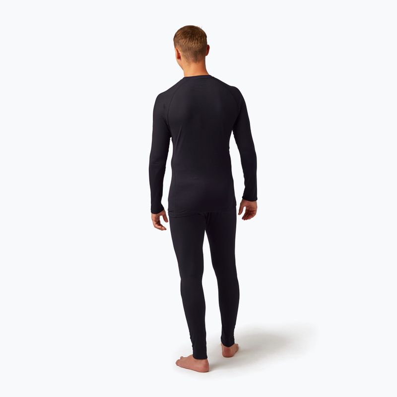 Men's thermal active sweatshirt Surfanic Bodyfit Crewneck black 3