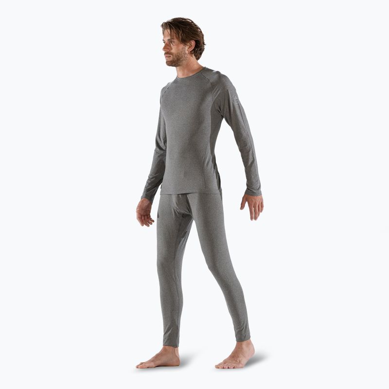 Men's thermal base layer top Surfanic Bodyfit Crewneck charcoal 2