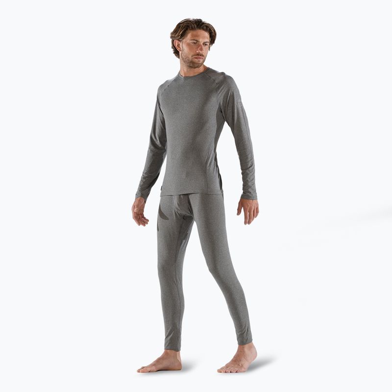 Men's thermal base layer top Surfanic Bodyfit Crewneck charcoal 6