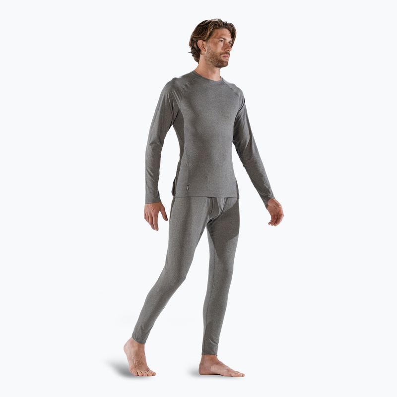 Men's thermal base layer top Surfanic Bodyfit Crewneck charcoal 7