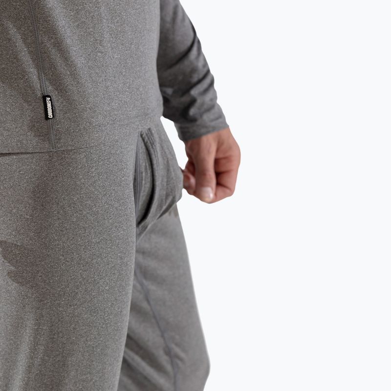 Men's thermal base layer top Surfanic Bodyfit Crewneck charcoal 10