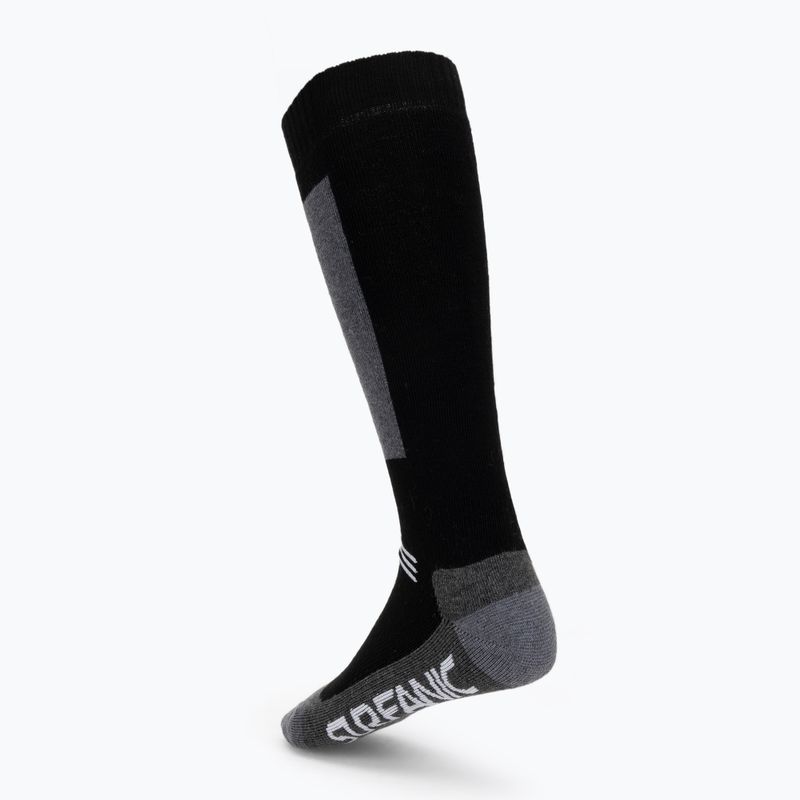 Ski socks Surfanic Endurance Merino 2 pack black 2