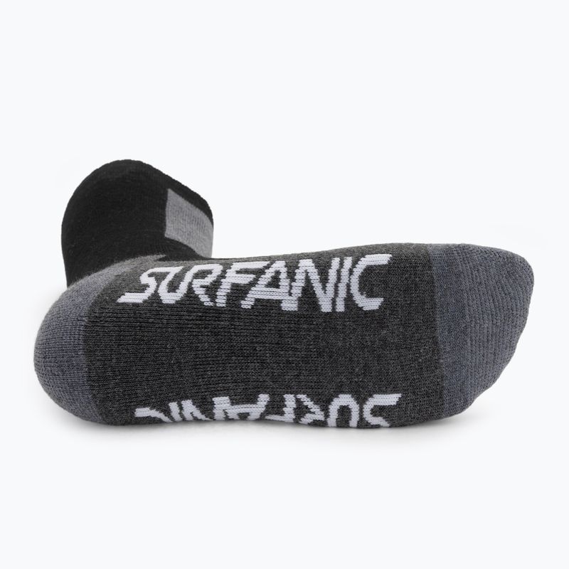 Ski socks Surfanic Endurance Merino 2 pack black 4