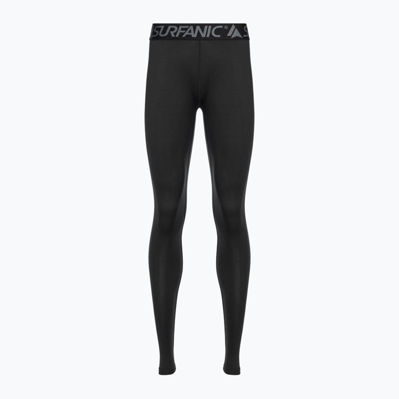 Women's thermoactive trousers Surfanic Cozy Long John black 4