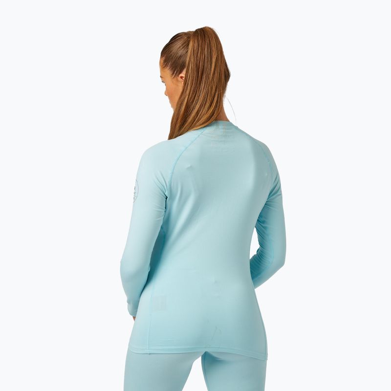 Women's thermal top Surfanic Cozy Crewneck clearwater blue 3