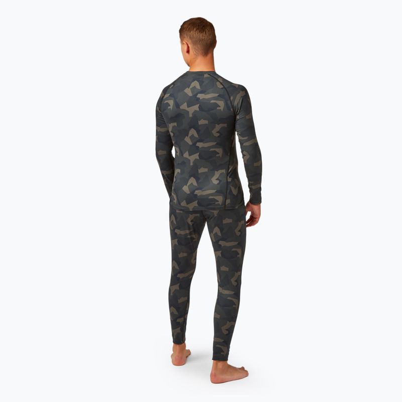 Men's thermal top Surfanic Bodyfit Limited Edition Crew Neck forest geo camo 3