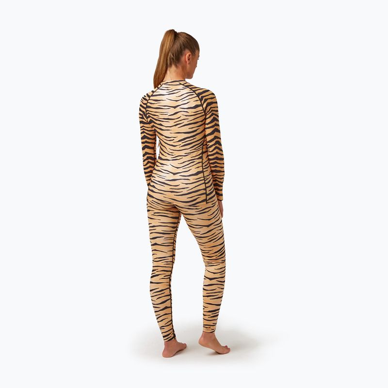 Women's thermal top Surfanic Cozy Limited Edition Crew Neck tiger 3