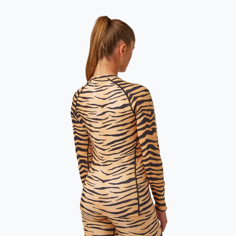 Women's thermal top Surfanic Cozy Limited Edition Crew Neck tiger 4