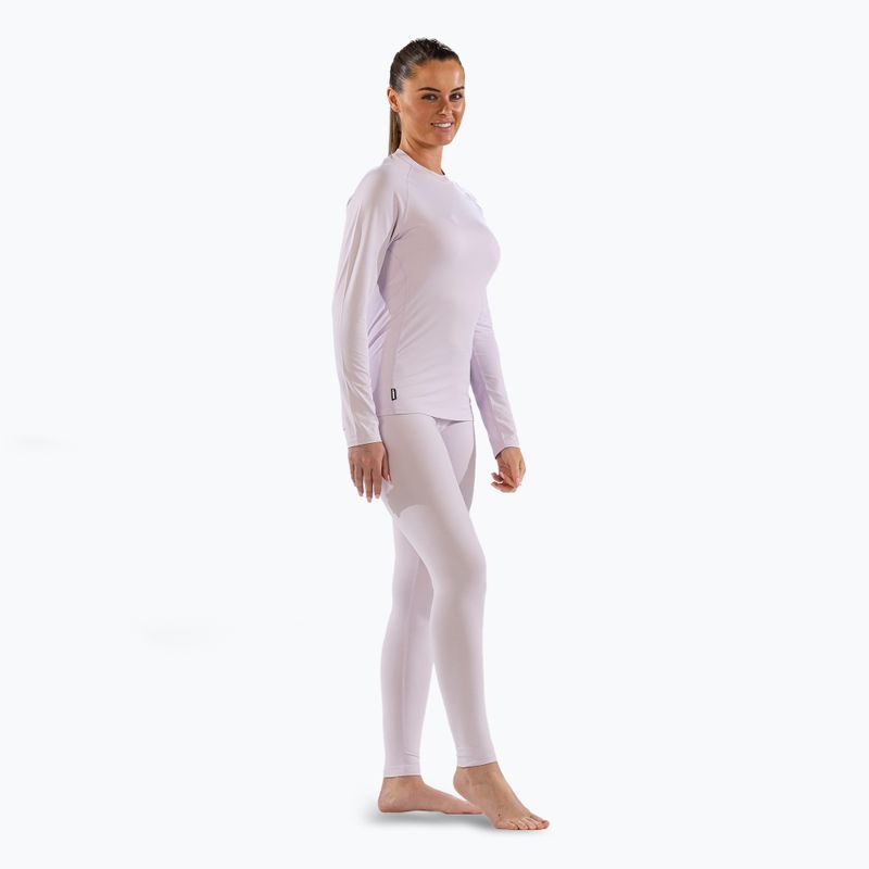 Women's thermal top Surfanic Cozy Crewneck icey lilac 2