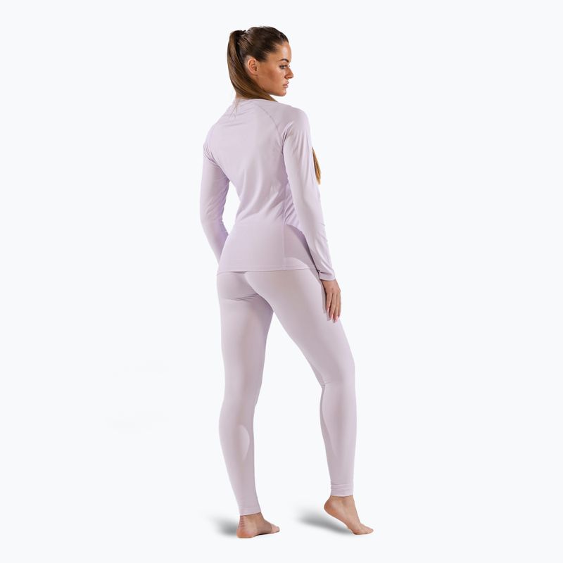 Women's thermal top Surfanic Cozy Crewneck icey lilac 3