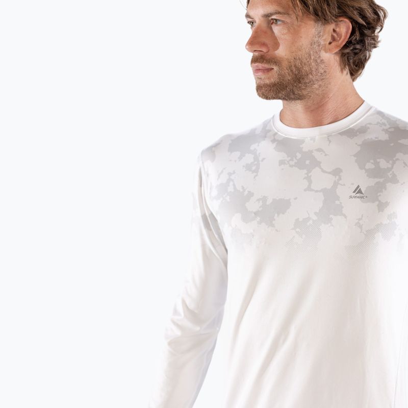 Men's thermal active sweatshirt Surfanic Bodyfit CarbonDri Limited Edition Crew Neck optic white 6