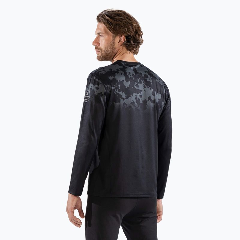 Men's thermal active sweatshirt Surfanic Bodyfit CarbonDri Limited Edition Crew Neck black 3