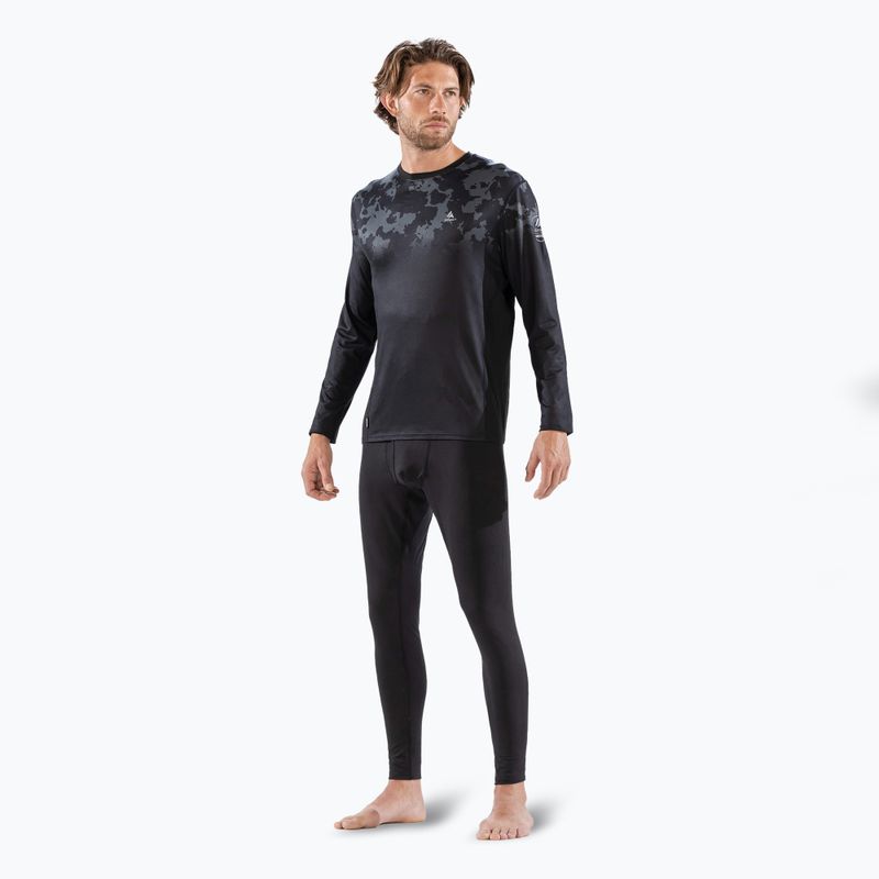 Men's Surfanic Bodyfit CarbonDri Limited Edition Crew Neck thermal longsleeve black 5