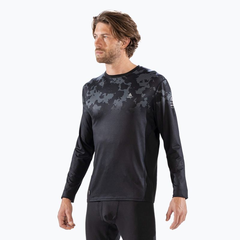 Men's thermal active sweatshirt Surfanic Bodyfit CarbonDri Limited Edition Crew Neck black 7