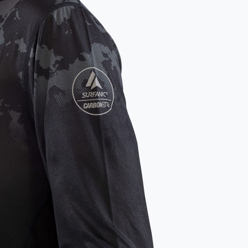 Men's Surfanic Bodyfit CarbonDri Limited Edition Crew Neck thermal longsleeve black 9