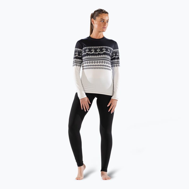 Women's thermal top Surfanic Cozy CarbonDri Limited Edition Crew Neck black 2