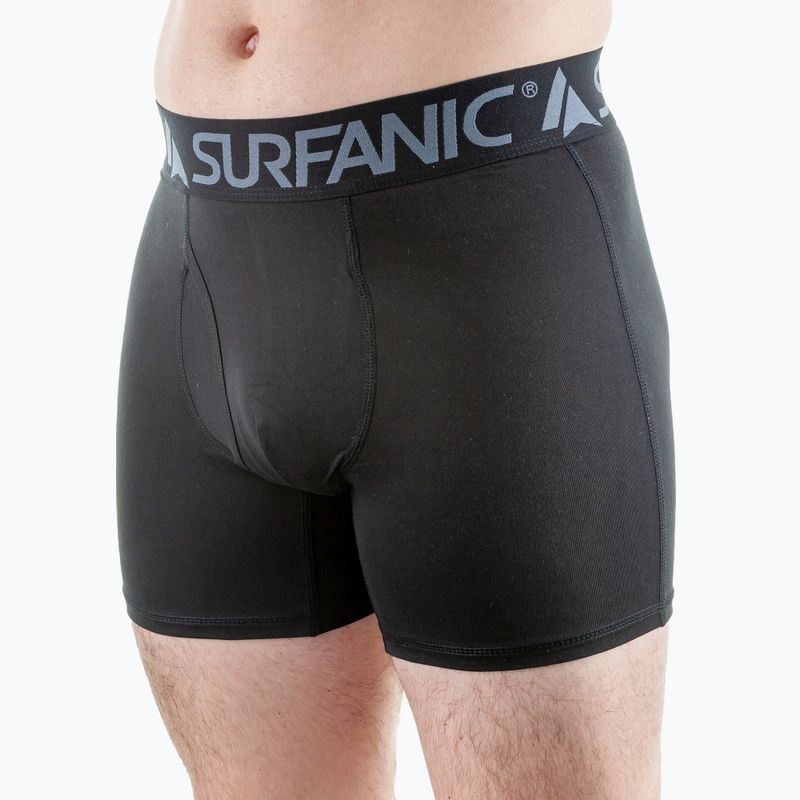 Men's thermal boxer briefs Surfanic Carbondri 3 pairs black 5