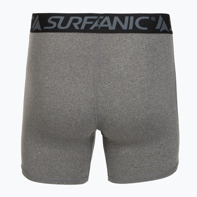 Men's thermal boxer briefs Surfanic Carbondri 3 pairs black/grey/khaki 3