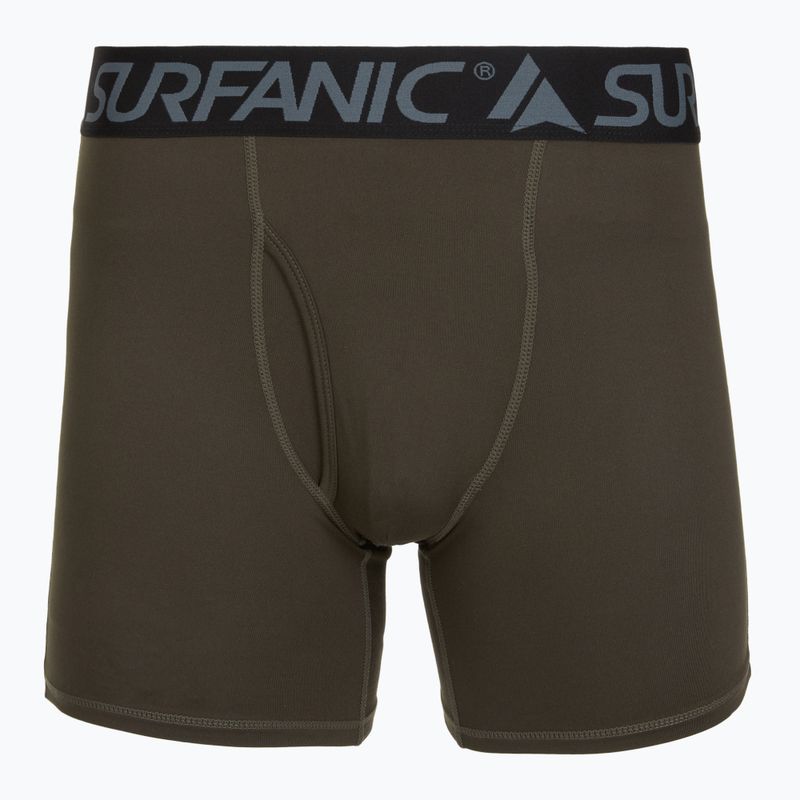 Men's thermal boxer briefs Surfanic Carbondri 3 pairs black/grey/khaki 6