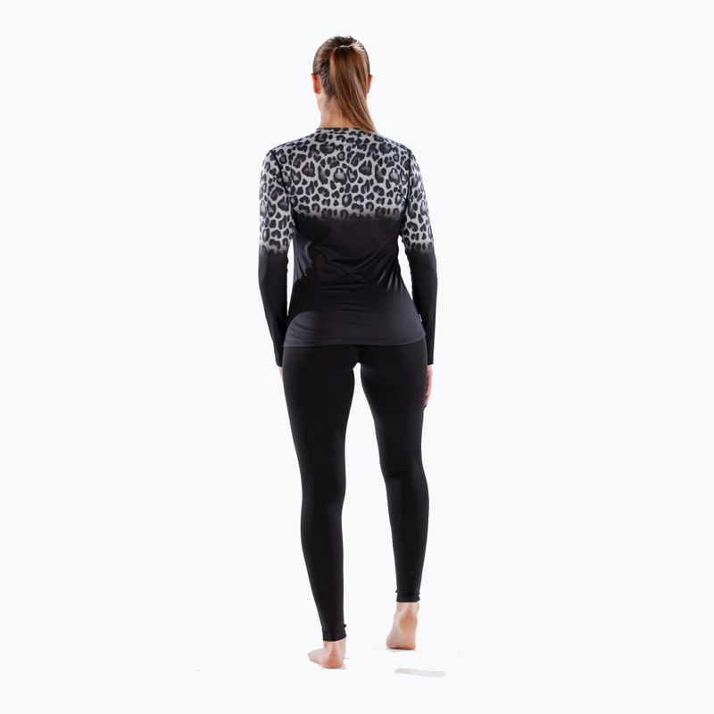 Women's thermal top Surfanic Cozy CarbonDri Limited Edition Crew Neck black 4
