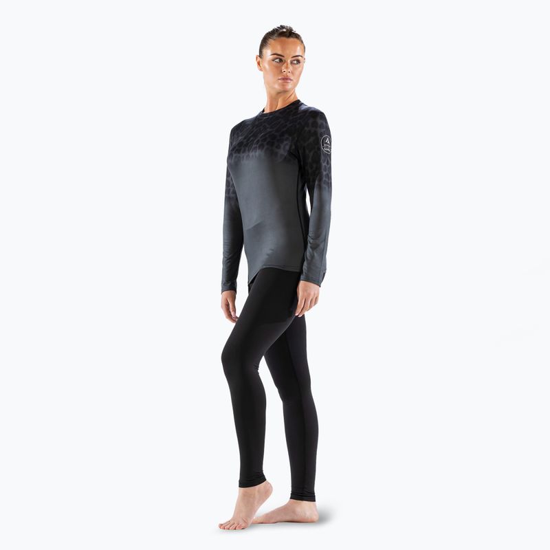 Women's thermal top Surfanic Cozy CarbonDri Limited Edition Crew Neck jet black 2
