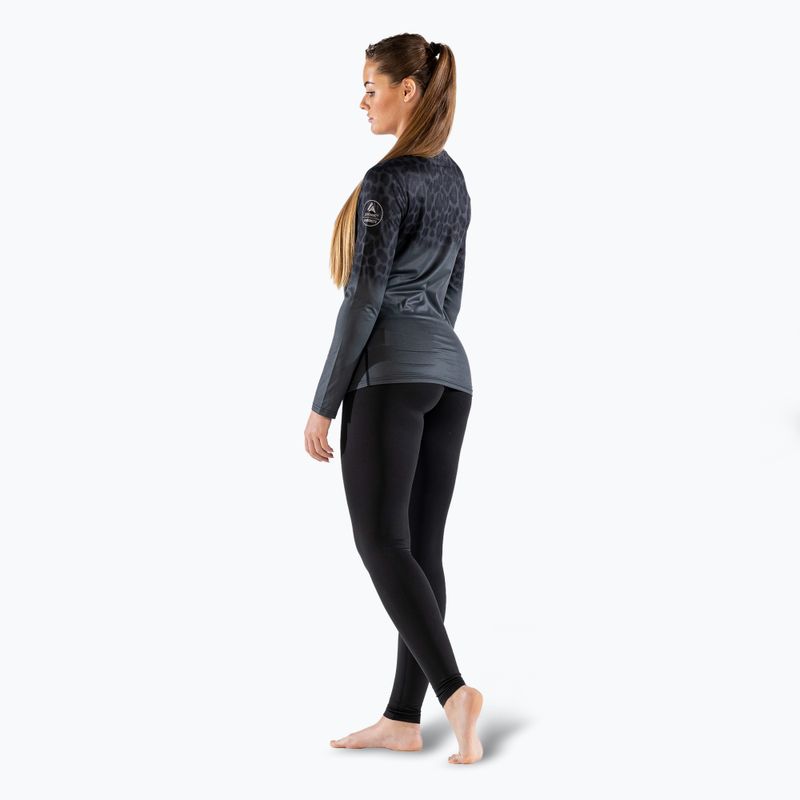 Women's thermal top Surfanic Cozy CarbonDri Limited Edition Crew Neck jet black 8