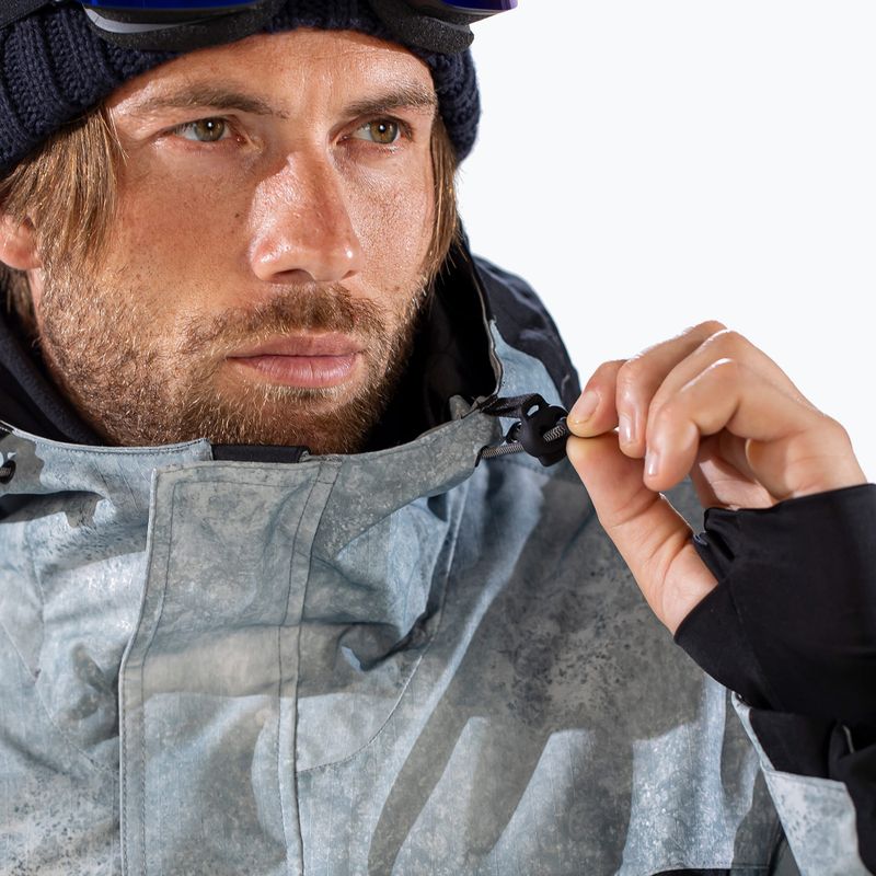 Men's ski jacket Surfanic Avalanche Concrete grey 6