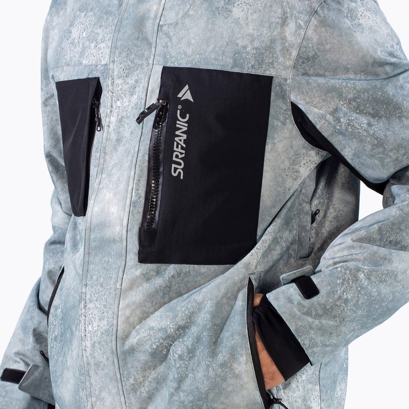 Men's ski jacket Surfanic Avalanche Concrete grey 8