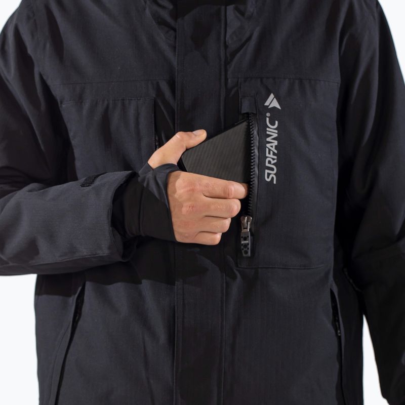 Men's ski jacket Surfanic Avalanche black 7