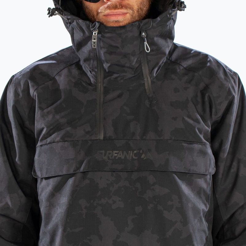 Men's ski jacket Surfanic Whiteroom Map black 7