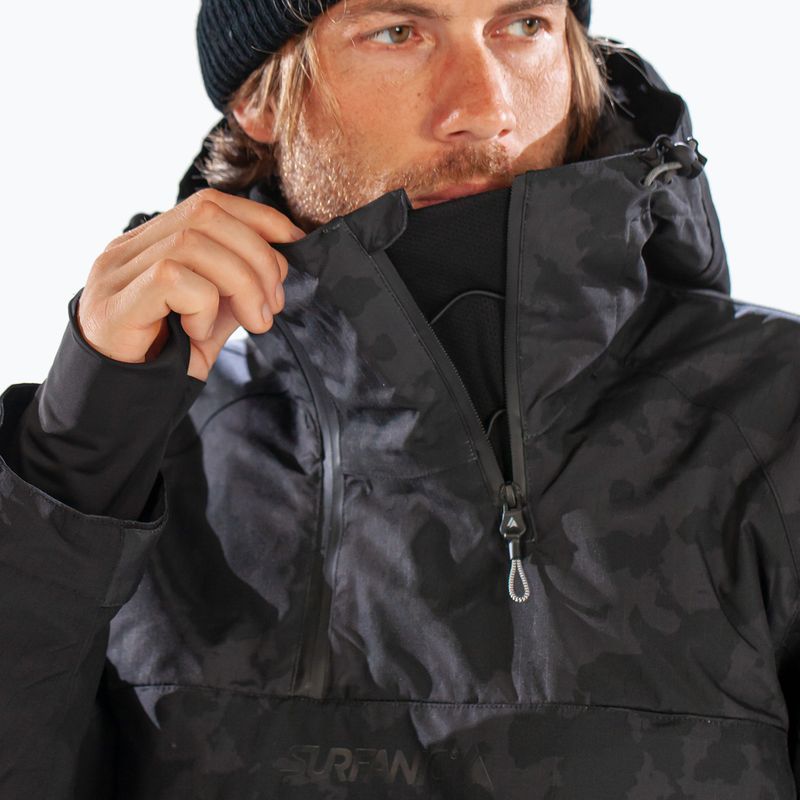Men's ski jacket Surfanic Whiteroom Map black 8