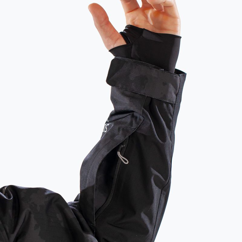 Men's ski jacket Surfanic Whiteroom Map black 13