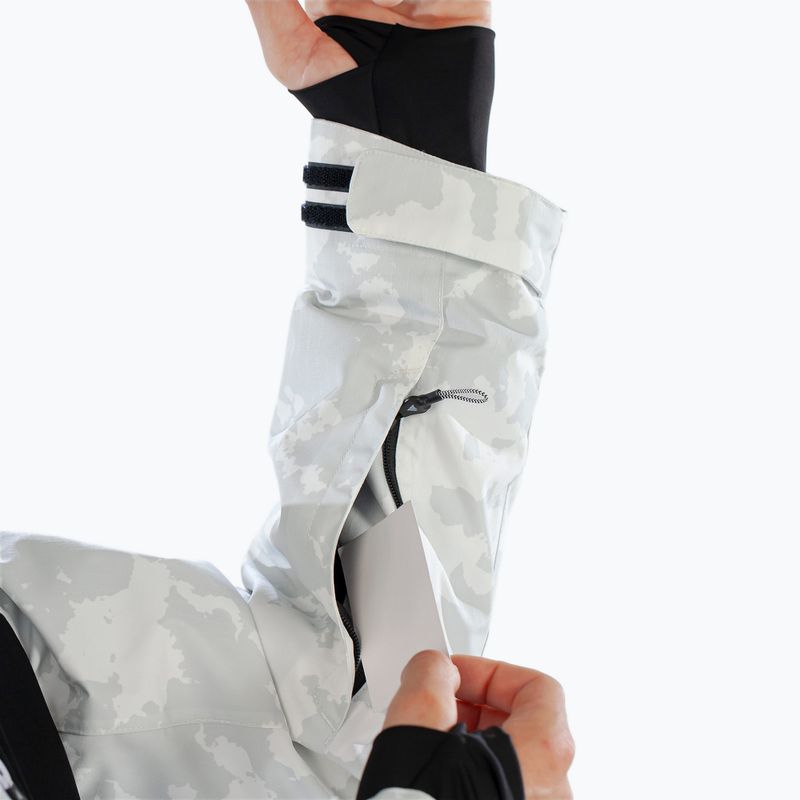 Men's ski jacket Surfanic Orion Map white 13