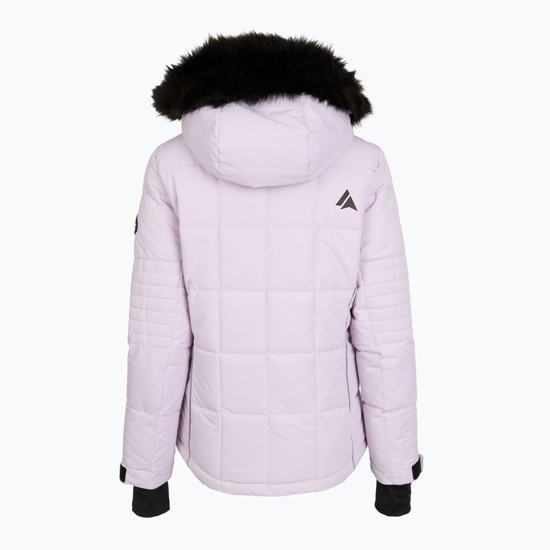 Women's ski jacket Surfanic Luna Surftex ice lilac 2