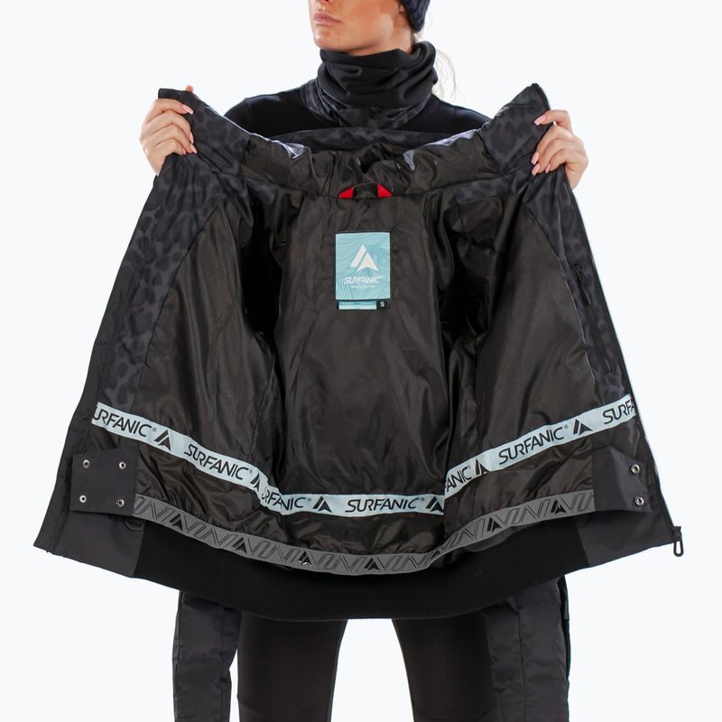 Women's ski jacket Surfanic Venus Jag jet black 12