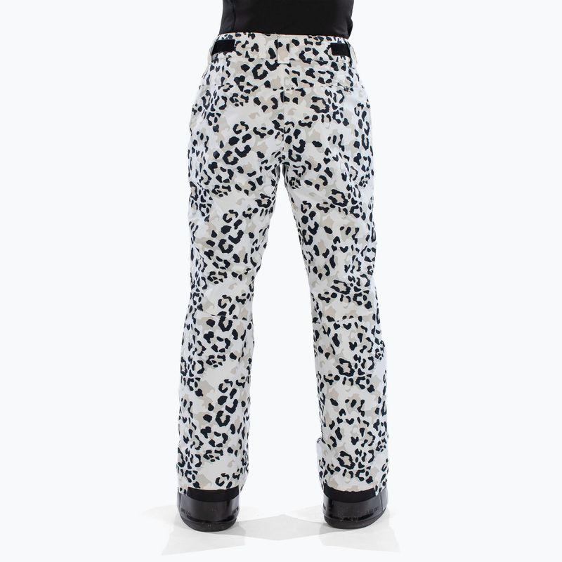 Women's ski trousers Surfanic Glow Animal Camo white 2