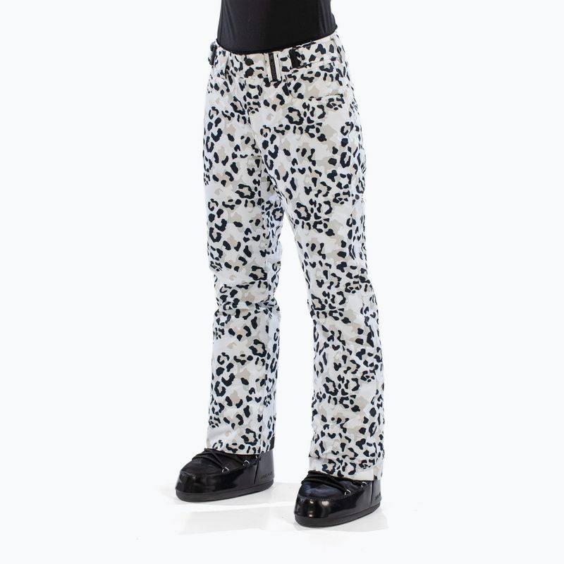 Women's ski trousers Surfanic Glow Animal Camo white 3