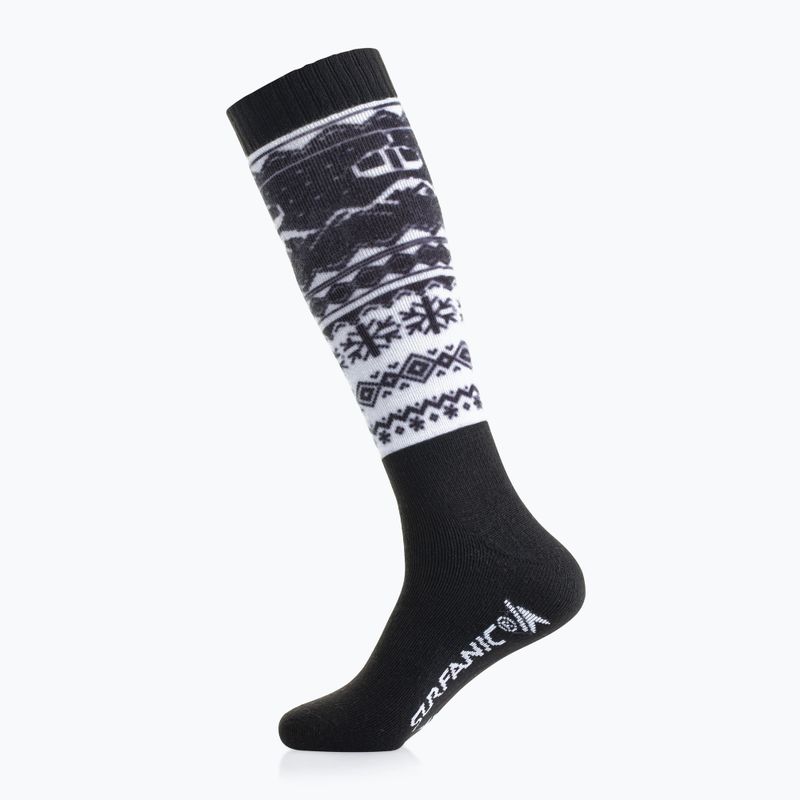 Ski socks Surfanic Pro Tech 3 pak Fairisle black 4