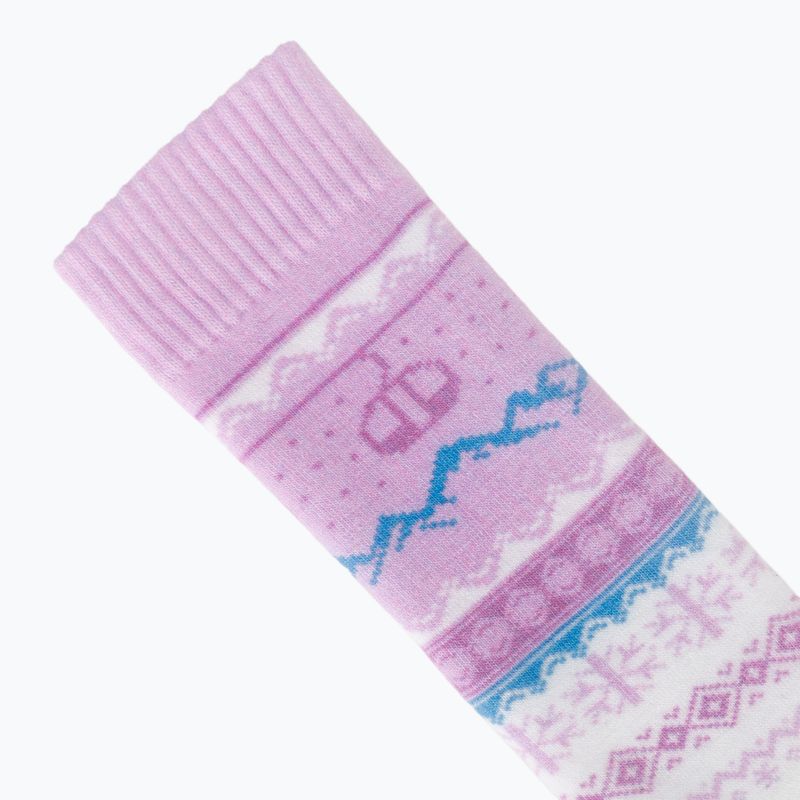 Ski socks Surfanic Pro Tech Fairisle 3 pak ice lilac 3