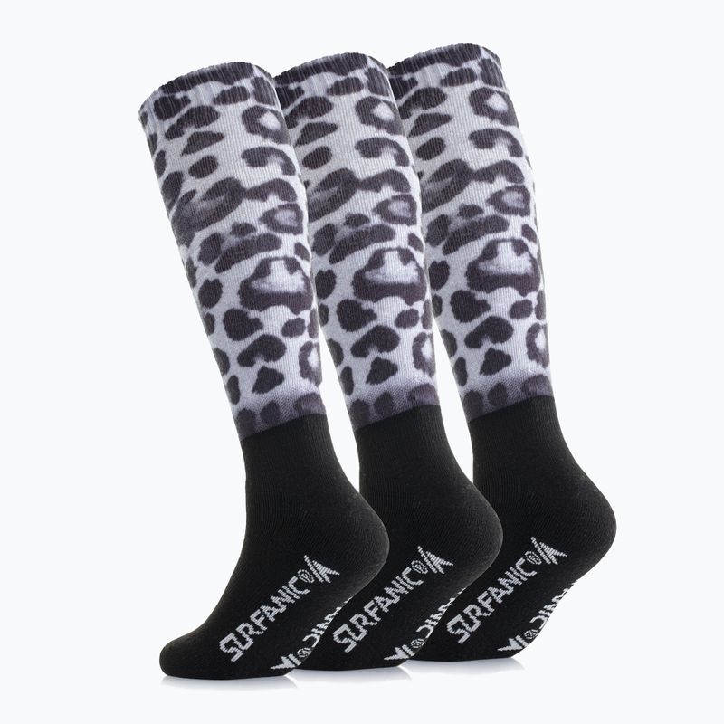 Ski socks Surfanic Pro Tech 3 pak Jag black 3