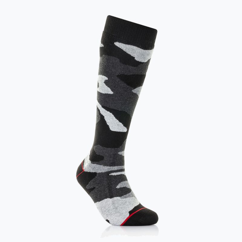 Ski socks Surfanic Pro Tech Plus 3 pak black camo 6
