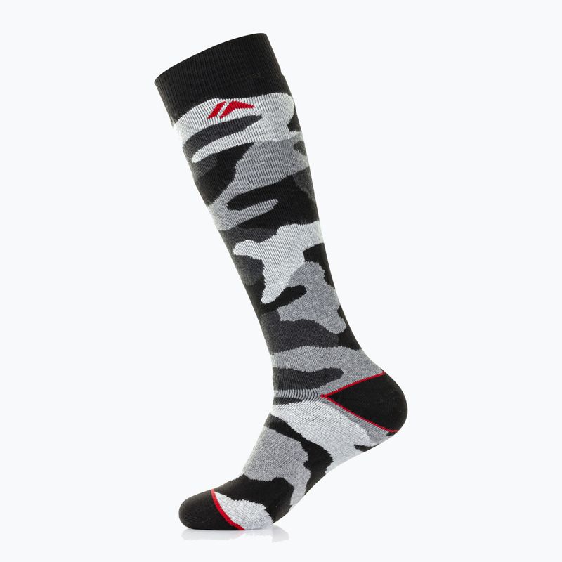 Ski socks Surfanic Pro Tech Plus 3 pak black camo 7