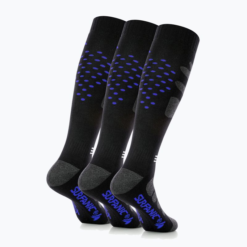Ski socks Surfanic Pro Tech Plus 3 pak brilliant blue 2
