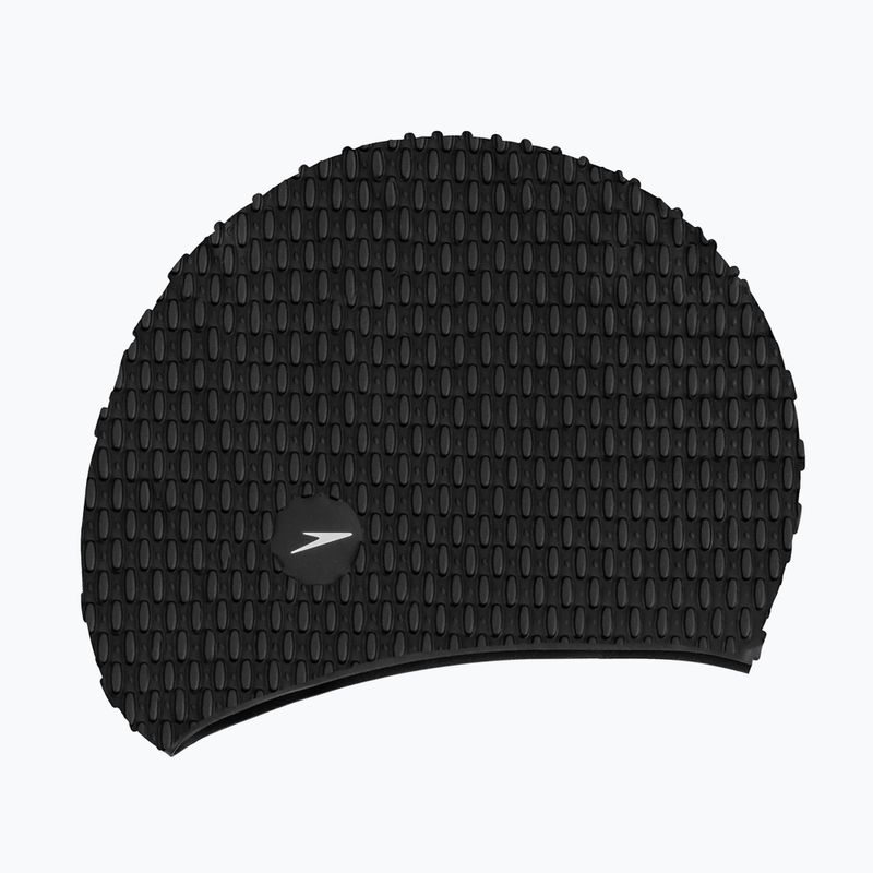 Speedo Bubble swimming cap black 68-709290001 3