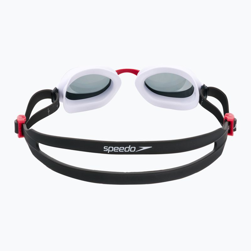 Speedo Aquapure black/white/red/smoke swimming goggles 8-090028912 5