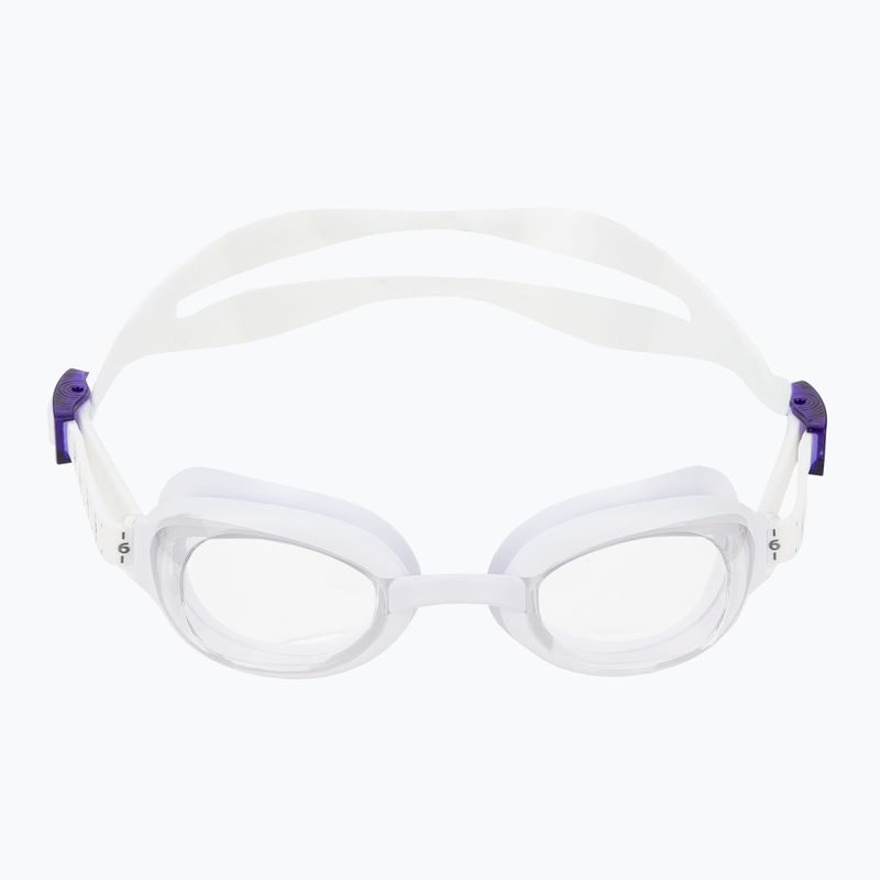 Speedo Aquapure white/clear swimming goggles