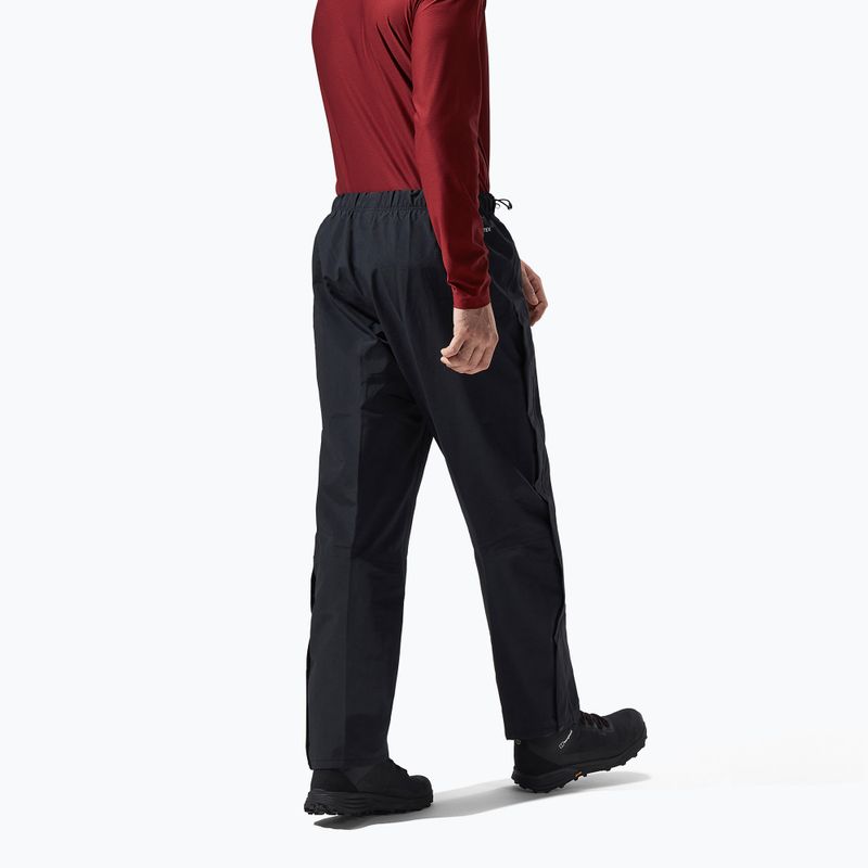 Men's Berghaus Hillwalker rain trousers black/black 2